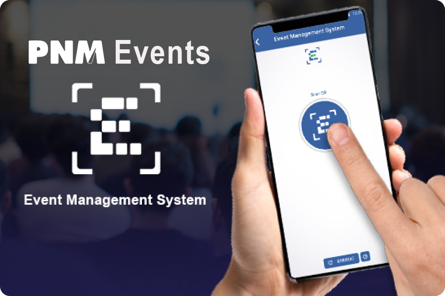 UI/UX Poster aplikasi event management system EMS PNMDigi